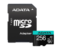 ADATA 256GB microSDXC Premier Pro 100MB/s U3 V30S A2 - 512450 - zdjęcie 2