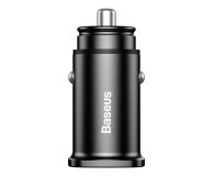 Baseus Ładowarka samochodowa 2x USB, QC 3.0 (czarny) - 509280 - zdjęcie 2
