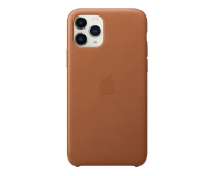 Apple Leather Case do iPhone 11 Pro Saddle Brown - 514618 - zdjęcie 1