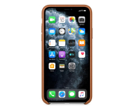 Apple Leather Case do iPhone 11 Pro Max Saddle Brown - 514623 - zdjęcie 3