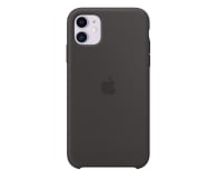 Apple Silicone Case do iPhone 11 Black - 515887 - zdjęcie 1