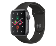 Apple Watch 5 44/Space Gray Aluminium/Black Sport GPS - 515909 - zdjęcie 1