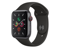 Apple Watch 5 44/Space Gray Aluminium/Black Sport LTE - 515912 - zdjęcie 1