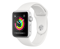 Apple Watch 3 38/Silver Aluminium/White GPS - 467652 - zdjęcie 1