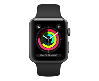 Apple Watch 3 38/Space Gray Aluminium/BlackSport GPS - 464941 - zdjęcie 2