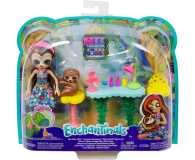 Mattel Enchantimals Junglewood Strefa relaksu+ Leniwiec - 518061 - zdjęcie 6