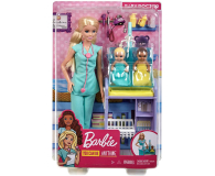 Barbie Pediatra Zestaw Kariera Lalka blondynka - 539605 - zdjęcie 4