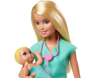 Barbie Pediatra Zestaw Kariera Lalka blondynka - 539605 - zdjęcie 2