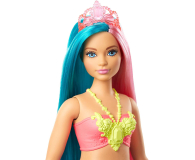 Barbie Dreamtopia Syrenka turkusowo-różowa - 540576 - zdjęcie 2
