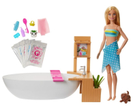 Barbie Relaks w kąpieli Zestaw z lalką - 540509 - zdjęcie 1