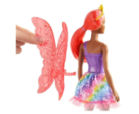Barbie Dreamtopia Wróżka różowe włosy - 540501 - zdjęcie 3