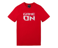 ASUS T-Shirt RED GAME ON (czerwony, L) - 469091 - zdjęcie 1