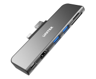 Unitek Hub USB/DisplayPort - USB, HDMI, miniDisplayPort - 537482 - zdjęcie 1