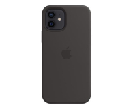 Apple Silikonowe etui iPhone 12|12Pro czarne - 598777 - zdjęcie 2