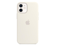 Apple Silikonowe etui iPhone 12 mini białe - 598767 - zdjęcie 1