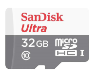 SanDisk 32GB microSDHC Ultra 100MB/s C10 UHS-I
