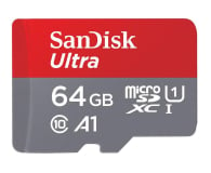 SanDisk 64GB microSDXC Ultra 120MB/s A1 C10 UHS-I U1 - 599056 - zdjęcie 1