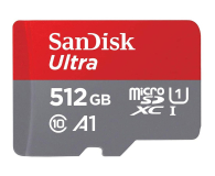 SanDisk 512GB microSDXC Ultra 120MB/s A1 C10 UHS-I U1 - 599061 - zdjęcie 1
