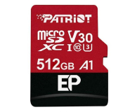Patriot 512GB EP microSDXC 100/80MB (odczyt/zapis) - 599571 - zdjęcie 1