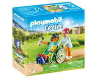 PLAYMOBIL Pacjent na wózku inwalidzkim - 1010007 - zdjęcie 1