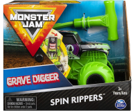 Spin Master Monster Jam Spin Rippers Grave Digger 1:43 - 1010435 - zdjęcie 3
