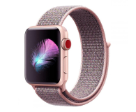 Tech-Protect Pasek Nylon do Apple Watch pink sand - 605549 - zdjęcie 1