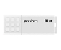 GOODRAM 16GB UME2 odczyt 20MB/s USB 2.0 biały - 606420 - zdjęcie 1