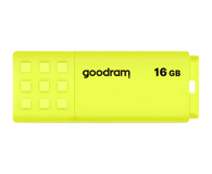 GOODRAM 16GB UME2 odczyt 20MB/s USB 2.0 żółty - 606426 - zdjęcie 1