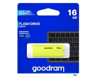 GOODRAM 16GB UME2 odczyt 20MB/s USB 2.0 żółty - 606426 - zdjęcie 5