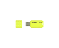 GOODRAM 64GB UME2 odczyt 20MB/s USB 2.0 żółty - 606428 - zdjęcie 2