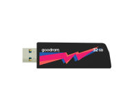 GOODRAM 32GB UCL3 odczyt 60MB/s USB 3.0 czarny - 606656 - zdjęcie 2