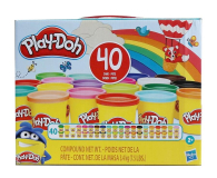 Play-Doh Zestaw 40 tub - 1011867 - zdjęcie 1