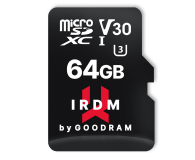 GOODRAM 64GB microSDXC IRDM 100MB/s UHS-I U3 V30 - 604914 - zdjęcie 1
