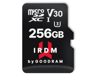 GOODRAM 256GB microSDXC IRDM 100MB/s UHS-I U3 V30 - 604916 - zdjęcie 1
