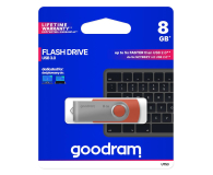 GOODRAM 8GB UTS3 odczyt 60MB/s USB 3.0 czerwony - 604983 - zdjęcie 5