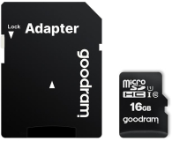 GOODRAM 16GB microSDHC 100MB/s C10 UHS-I U10 - 601408 - zdjęcie 2