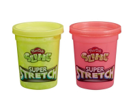 Play-Doh Slime Super stretch 2-pak żółty i różowy - 1011236 - zdjęcie 2
