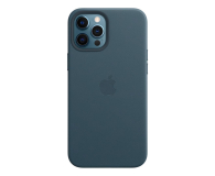 Apple Skórzane etui iPhone 12 Pro Max bałtycki błękit - 604816 - zdjęcie 1