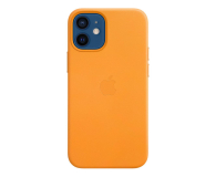 Apple Skórzane etui iPhone 12 mini kalifornijski mak - 604811 - zdjęcie 1