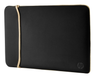 HP Neoprene Reversible Sleeve (czarno-złote) 15,6" - 597413 - zdjęcie 3