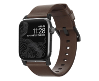 Nomad Pasek Skórzany do Apple Watch brązowo-czarny - 540749 - zdjęcie 1