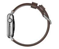 Nomad Pasek Skórzany do Apple Watch brązowo-srebrny - 540750 - zdjęcie 3