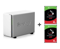 Synology DS218j 8TB (2xHDD, 2x1.3GHz, 512MB,2xUSB,1xLAN) - 421900 - zdjęcie 1