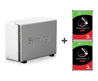 Synology DS218j 6TB (2xHDD, 2x1.3GHz, 512MB,2xUSB,1xLAN) - 421897 - zdjęcie 1