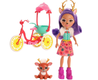 Mattel Enchantimals Wonderwood Danessa Deer na rowerze - 394403 - zdjęcie 1
