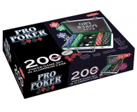 Tactic Pro Poker 200 żetonów w aluminiowej walizce - 558913 - zdjęcie 1