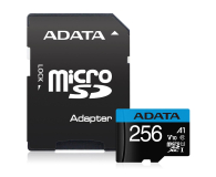 ADATA 256GB microSDHC Premier 100MB/s A1 V10 C10 UHS-I - 579900 - zdjęcie 2