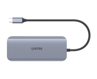 Unitek USB-C - 3x USB 3.1, HDMI, RJ-45, SD, PD100W - 587851 - zdjęcie 3