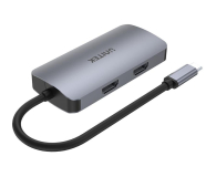 Unitek USB-C - 2x HDMI, VGA, USB 3.1, PD (MST - 3 ekrany) - 587853 - zdjęcie 1