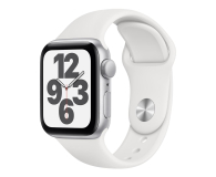 Apple Watch SE 40/Silver Aluminium/White Sport GPS - 592316 - zdjęcie 1